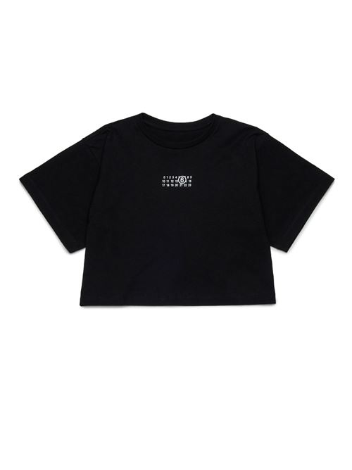 MM6 Maison Margiela  T-shirt Nera Teen MARGIELA | M60908 MM04IM6900